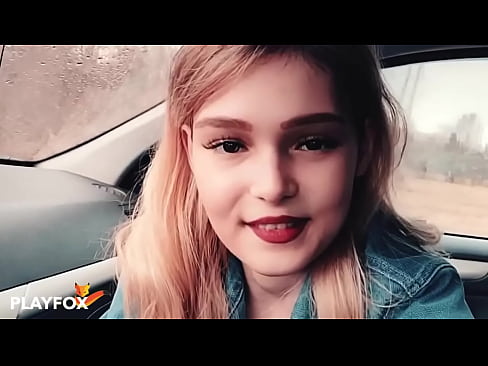 ❤️ Sexy babe cikin farin ciki yana tsotse katin rangwame ❤ Jima'i ❤